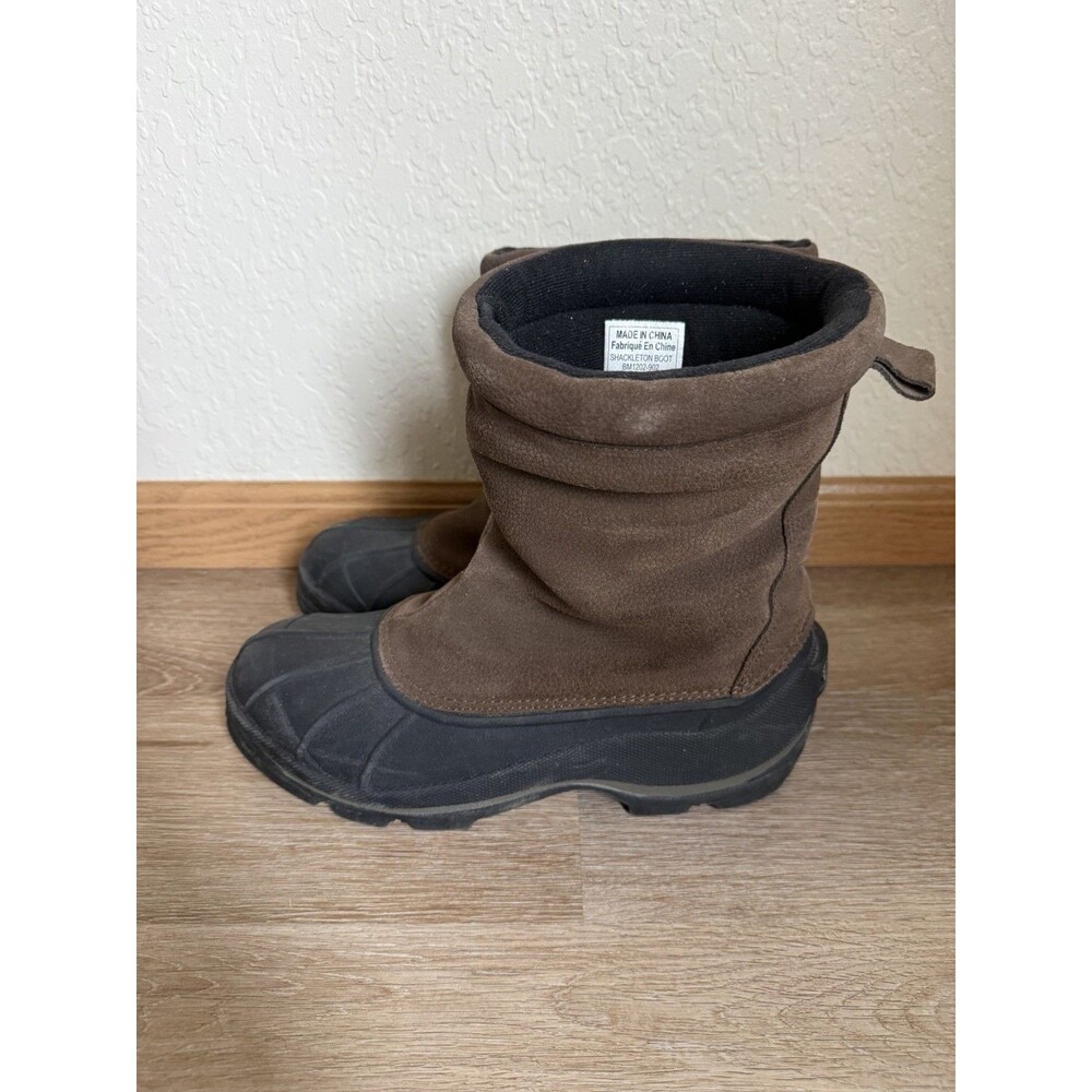 Columbia Shackleton Winter Snow Boots Brown Men’s 10.5